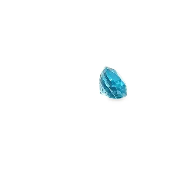 Blue Zircon Oval Loose Gemstone Image 3 Monarch Jewelry Winter Park, FL