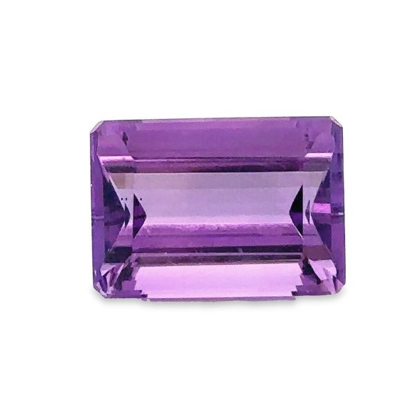 Emerald Cut Shape Natural Amethyst 15.77ct 293-00015 Image 4 Monarch Jewelry Winter Park, FL