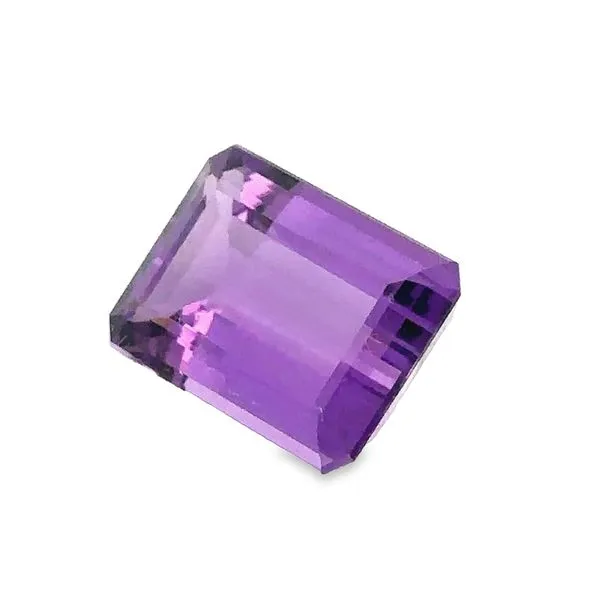 Emerald Cut Shape Natural Amethyst 13.96ct 293-00016 Image 3 Monarch Jewelry Winter Park, FL