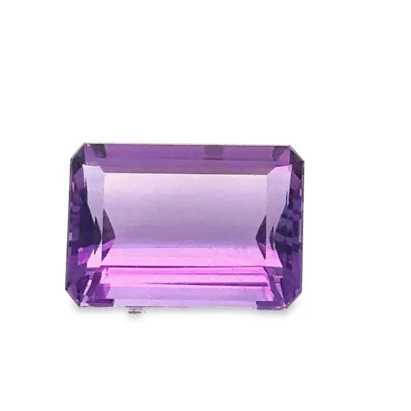 Emerald Cut Shape Natural Amethyst 13.96ct 293-00016 Monarch Jewelry Winter Park, FL