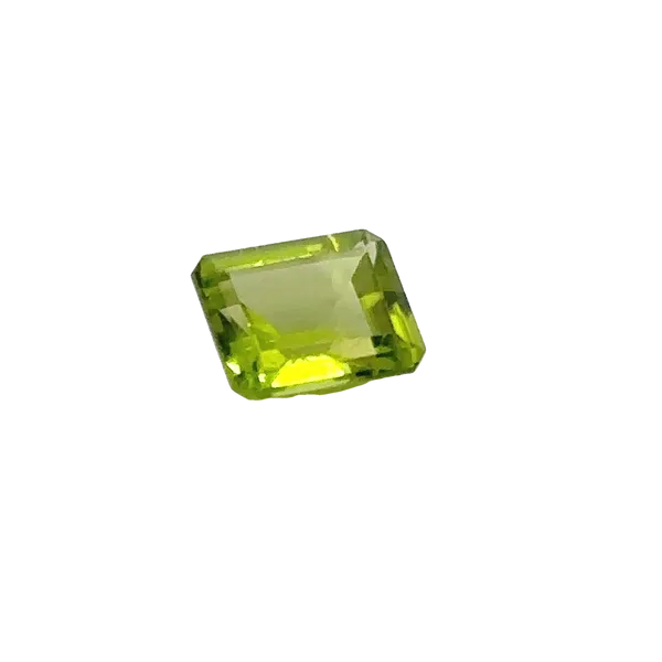 Emerald Cut Peridot Loose Gemstone Image 4 Monarch Jewelry Winter Park, FL