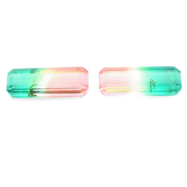 Tourmaline Bicolors Emerald Cut Loose Stone Monarch Jewelry Winter Park, FL