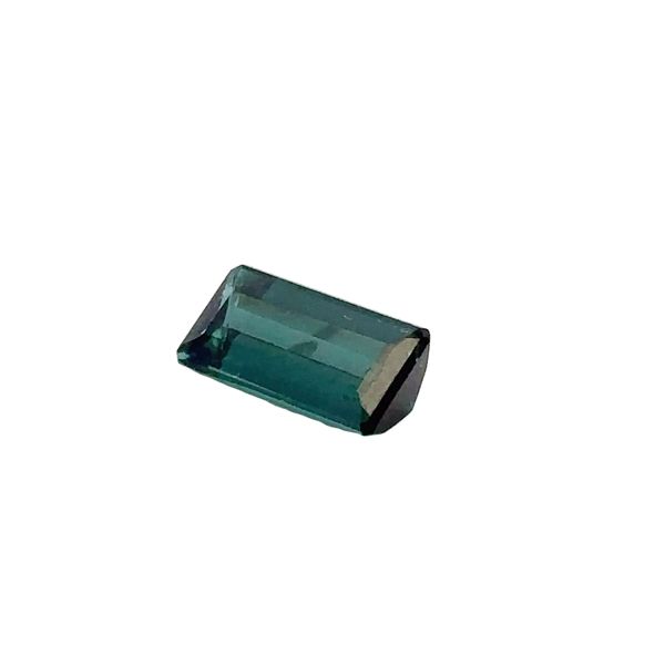 Bluish Green Tourmaline Emerald Cut Loose Gemstones Image 2 Monarch Jewelry Winter Park, FL