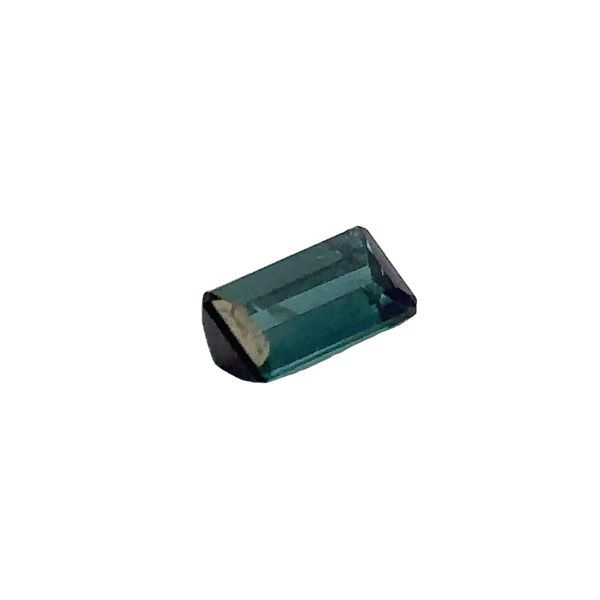 Bluish Green Tourmaline Emerald Cut Loose Gemstones Image 3 Monarch Jewelry Winter Park, FL
