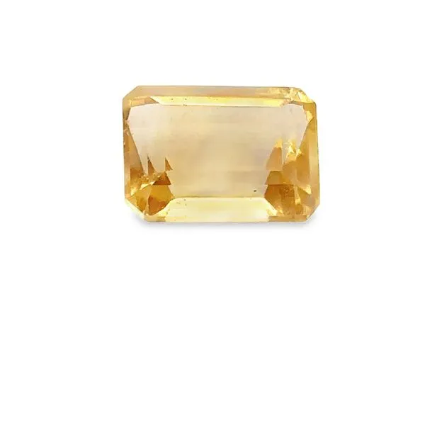 Emerald Cut Citrine 13.42ct Loose Gemstone Image 5 Monarch Jewelry Winter Park, FL