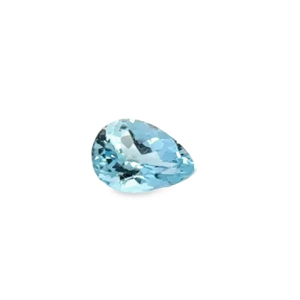 Natural Aquamarine Pear Loose Gemstone 1.86ct Image 5 Monarch Jewelry Winter Park, FL