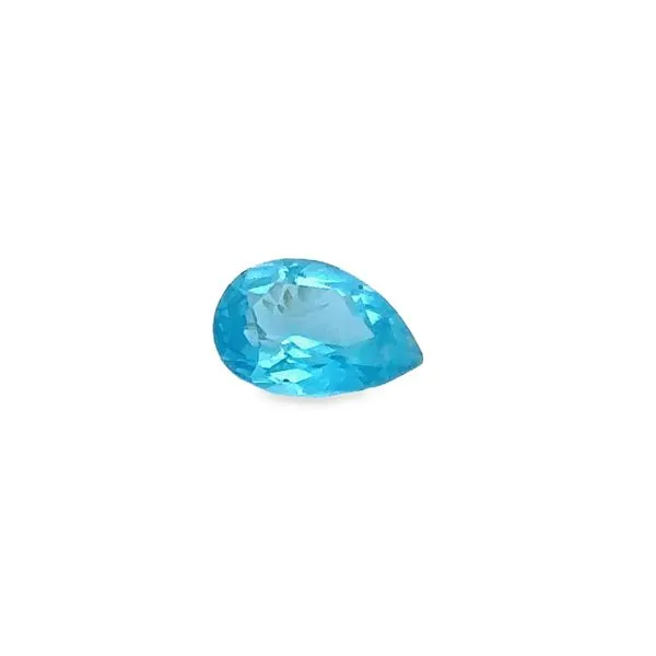 Pear Shape Natural Topaz - Swiss Blue Loose Gemstone Image 4 Monarch Jewelry Winter Park, FL