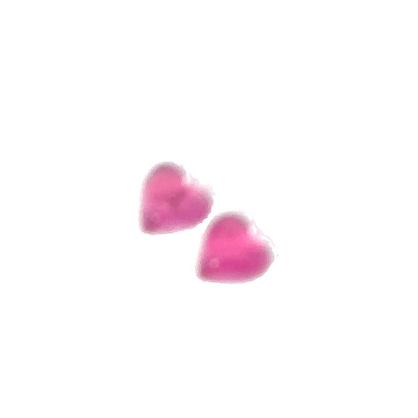 Two Heart Shape Natural Tourmalines 1.00ct each, 2.00ctw 296-00001 Image 4 Monarch Jewelry Winter Park, FL