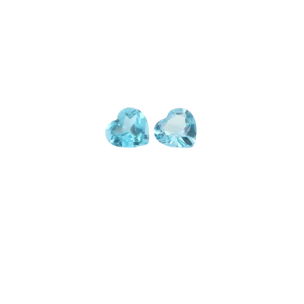 Heart Shape Swiss Blue Topaz Loose Gemstones Monarch Jewelry Winter Park, FL