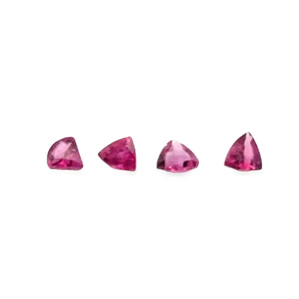 Natural Tourmaline - Rubellites Trillian Shape Loose Gemstone Image 4 Monarch Jewelry Winter Park, FL