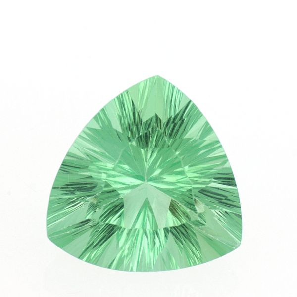 Green Fluorite 11.76ct Trillian Shape Loose Gemstone Monarch Jewelry Winter Park, FL