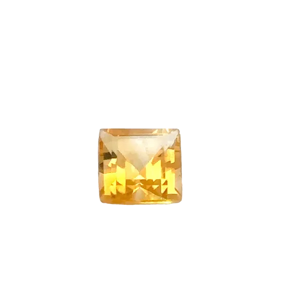 Citrine Square Cushion Loose Gemstones Image 4 Monarch Jewelry Winter Park, FL