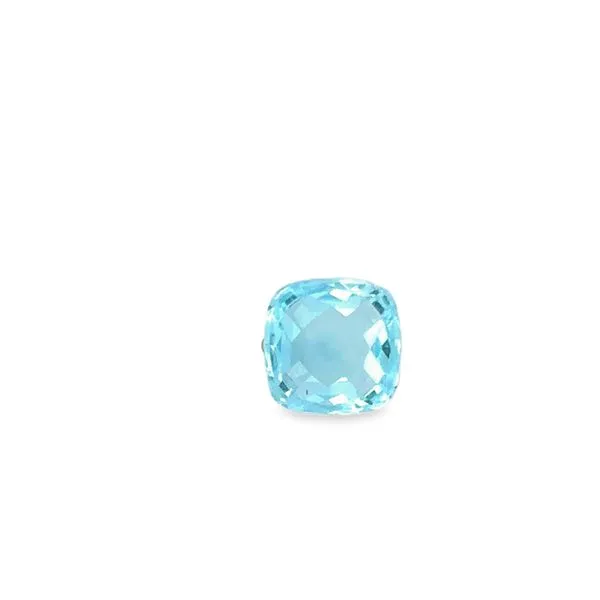 Square Cushion Shape Natural Topaz - Swiss Blue Loose Gemstones Monarch Jewelry Winter Park, FL