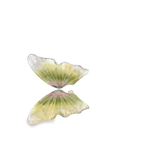 Natural Bicolor Tourmaline Butterfly Loose Gemstone Image 3 Monarch Jewelry Winter Park, FL