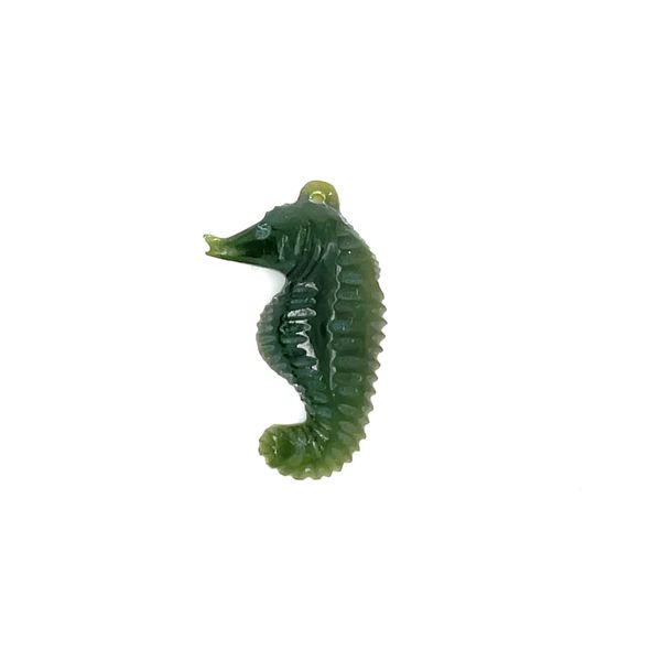 Nephrite Jade Seahorse Carving Loose Gemstone Monarch Jewelry Winter Park, FL