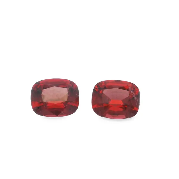 Pair of Cushion Spinel Gemstones Monarch Jewelry Winter Park, FL