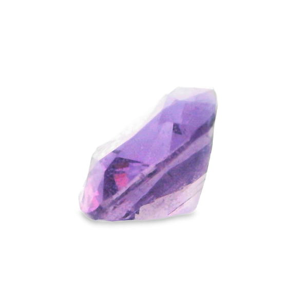 Purple Sapphire Square Cushion Loose Gemstone Image 2 Monarch Jewelry Winter Park, FL