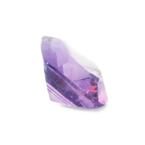 Purple Sapphire Square Cushion Loose Gemstone Image 3 Monarch Jewelry Winter Park, FL