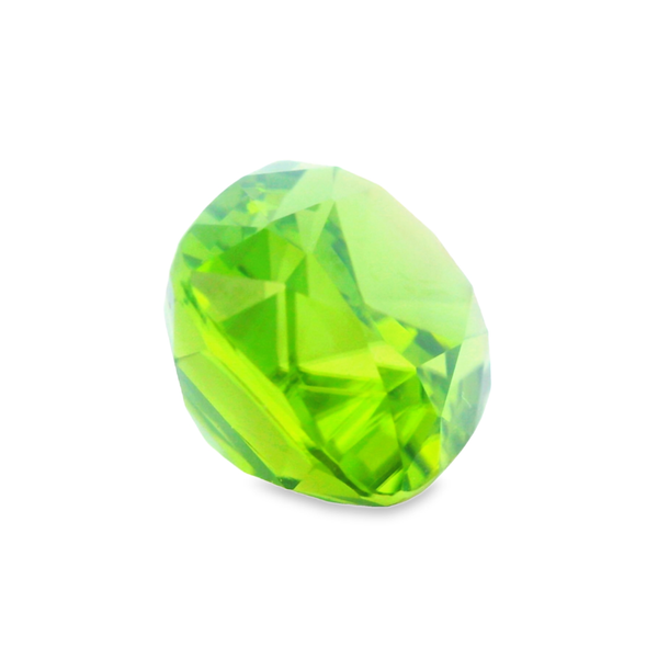 Peridot Cushion Loose Gemstone Image 3 Monarch Jewelry Winter Park, FL