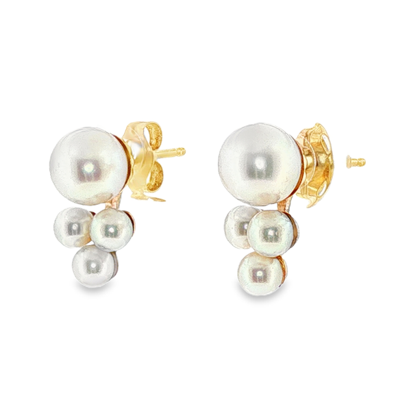 Pearl Earrings Image 2 Monarch Jewelry Winter Park, FL