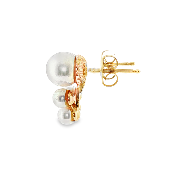 Pearl Earrings Image 3 Monarch Jewelry Winter Park, FL