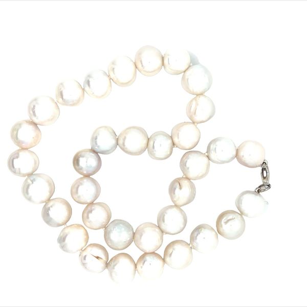 14Kt White Gold Baroque Freshwater Pearl Strand, 15'' Monarch Jewelry Winter Park, FL