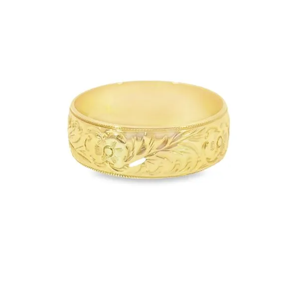Men's Gold Wedding Band Monarch Jewelry Winter Park, FL