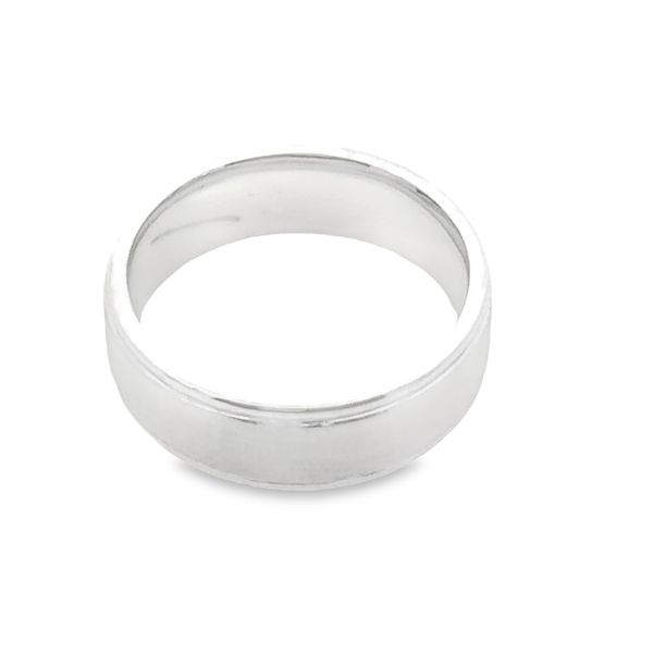 Men's platinum comfort fit wedding band, 405-00387 Image 2 Monarch Jewelry Winter Park, FL