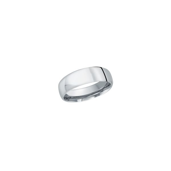 Men's 14K White Gold Wedding Band Monarch Jewelry Winter Park, FL