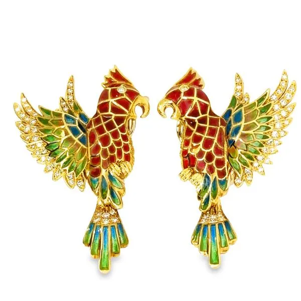 Gold Earrings Image 2 Monarch Jewelry Winter Park, FL