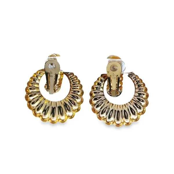 Precious Metal (No Stones) Earrings 425-01275 Image 3 Monarch Jewelry Winter Park, FL