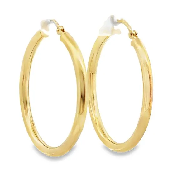 Large Hoop Earrings 425-01319 Image 4 Monarch Jewelry Winter Park, FL