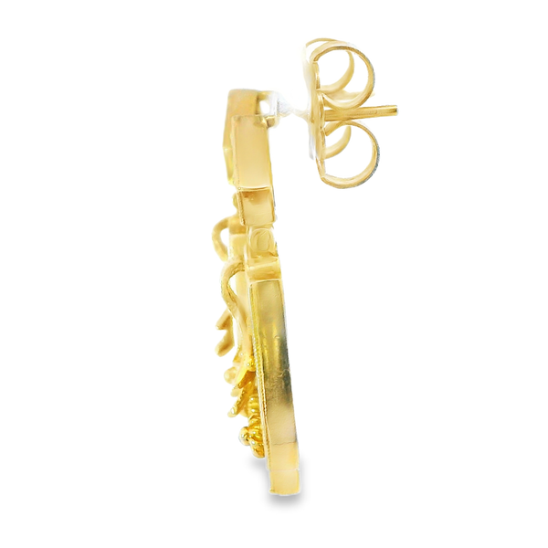 Gold Earrings Image 3 Monarch Jewelry Winter Park, FL