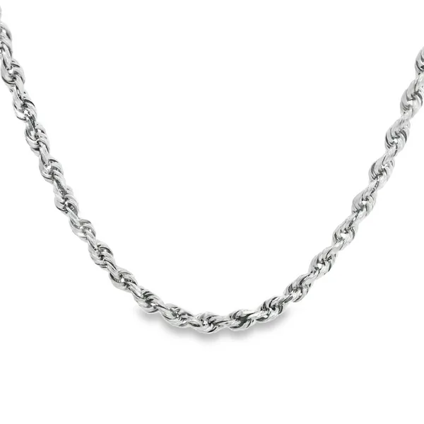 14KW Diamond Cut Rope Chain, 16'' 430-01139 Image 3 Monarch Jewelry Winter Park, FL
