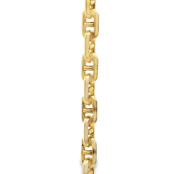 14Karat Yellow Gold Square Mariner Chain, 20'' 430-01224 Image 2 Monarch Jewelry Winter Park, FL