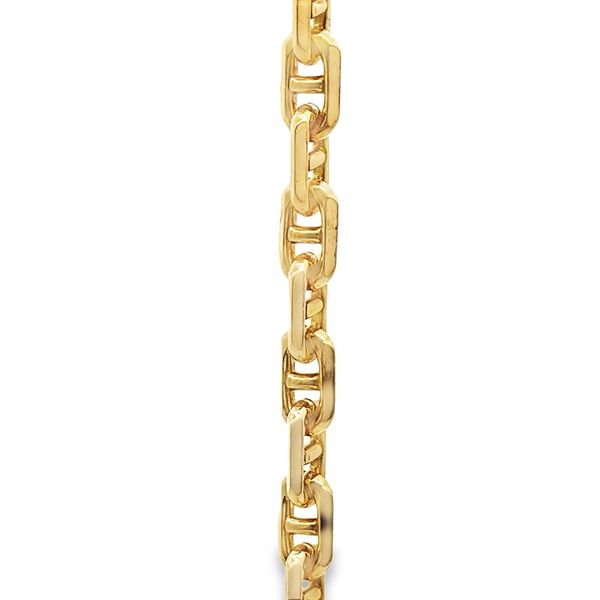 14Karat Yellow Gold Square Mariner Chain, 20'' 430-01224 Image 4 Monarch Jewelry Winter Park, FL