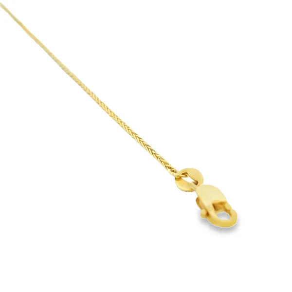 Yellow Gold Wheat Chain with Lobster Clasp Monarch Jewelry Winter Park, FL