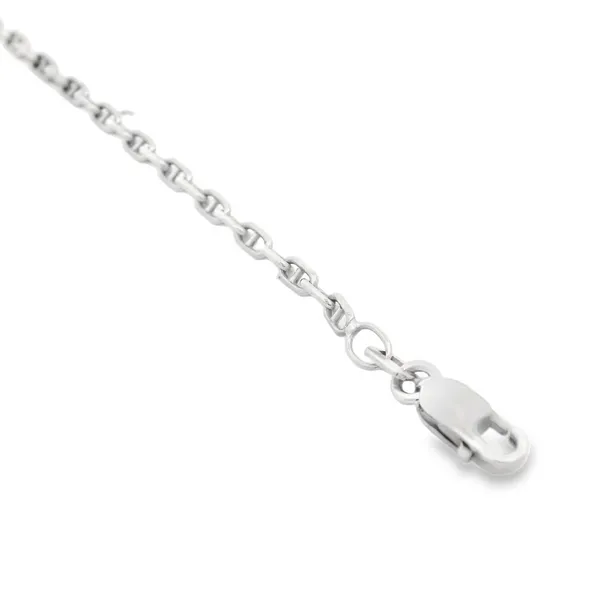 14K White Gold Square Mariner Necklace Monarch Jewelry Winter Park, FL