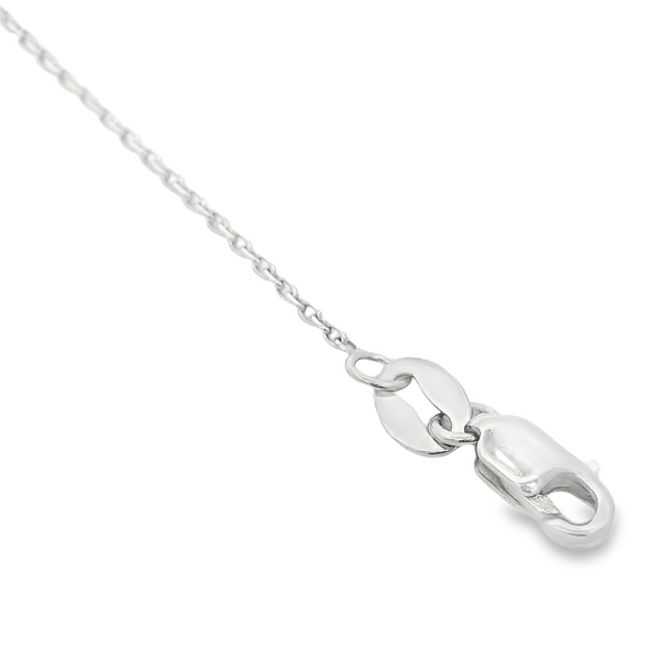 14K White Gold Cable Link Chain Monarch Jewelry Winter Park, FL