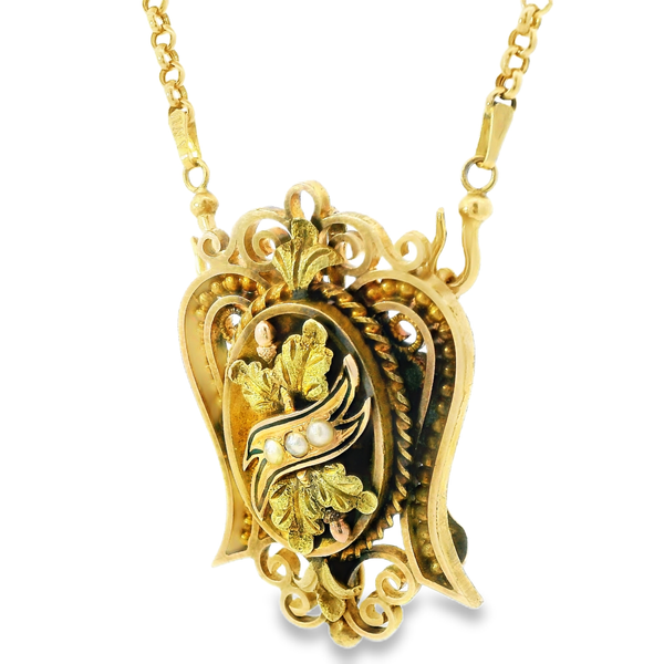 Gold Necklace Image 3 Monarch Jewelry Winter Park, FL
