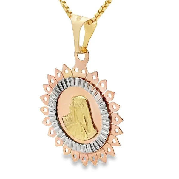 18Karat Mary Medal 435-00558 Image 2 Monarch Jewelry Winter Park, FL