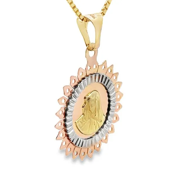 18Karat Mary Medal 435-00558 Image 3 Monarch Jewelry Winter Park, FL