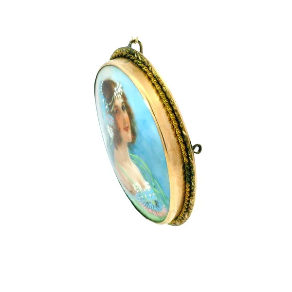 Gold Estate - Victorian Pendant and Brooch Combination Image 2 Monarch Jewelry Winter Park, FL