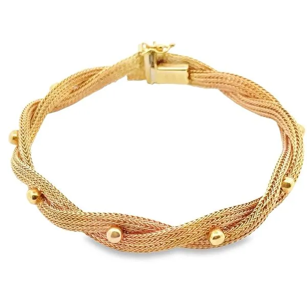 18KY Braided Franco Link Chain 440-00224 Monarch Jewelry Winter Park, FL
