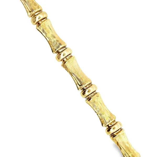 14KY Bamboo bracelet 440-00237 Image 2 Monarch Jewelry Winter Park, FL