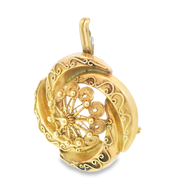 Gold Pin Image 2 Monarch Jewelry Winter Park, FL