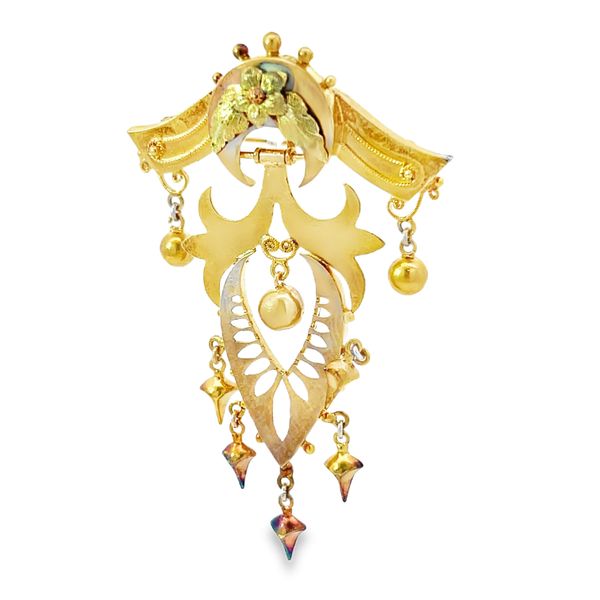Gold Pin Image 2 Monarch Jewelry Winter Park, FL