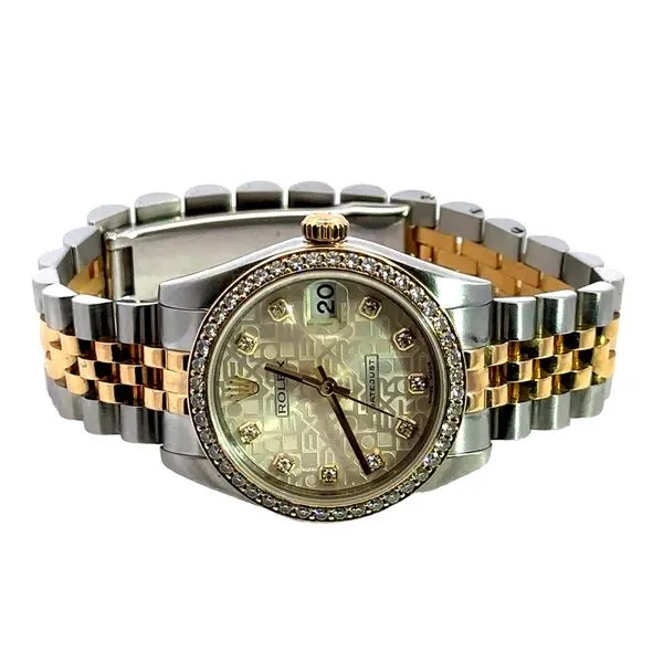 Rolex Datejust 18KY and Stainless Steel 500-00208 Monarch Jewelry Winter Park, FL