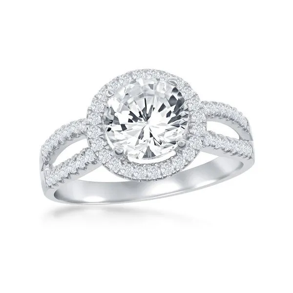 Silver Rings with Stones 605-00676 Monarch Jewelry Winter Park, FL