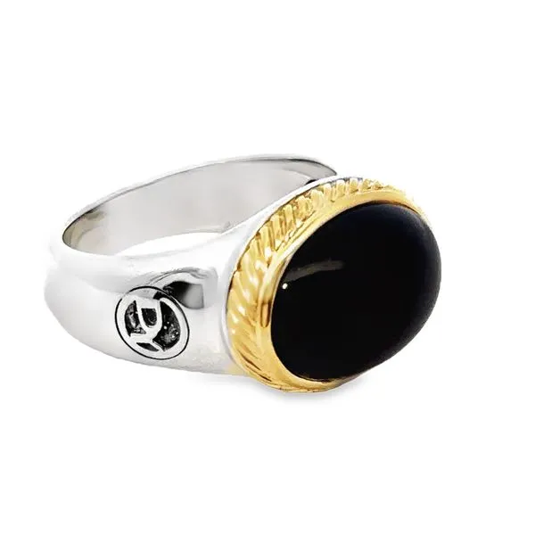 Sterling Silver and 18Karat Yellow Gold David Yurman Signature Ring 605-00683 Image 3 Monarch Jewelry Winter Park, FL